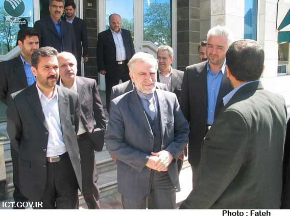 بازدید از اداره پست بانک