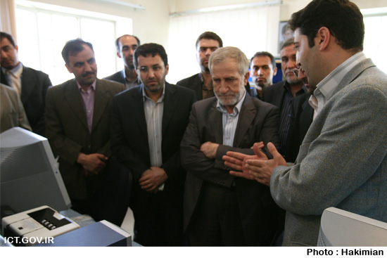 بازدید از دفتر ict روستایی