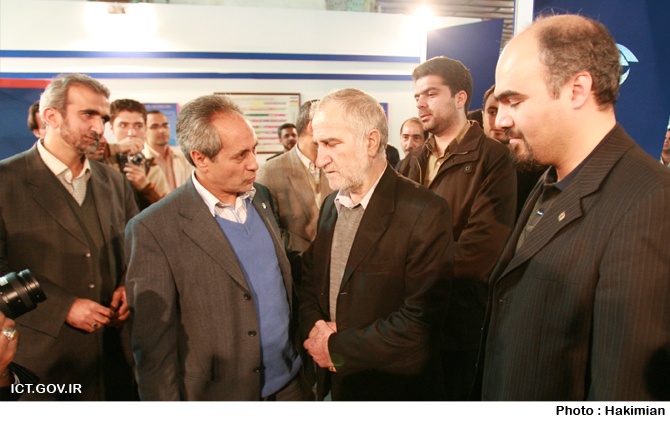 افتتاح نمایشگاه تلکوم 2008