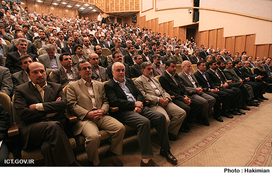 مراسم تودیع دکتر سلیمانی و معارفه مهندس تقی پور