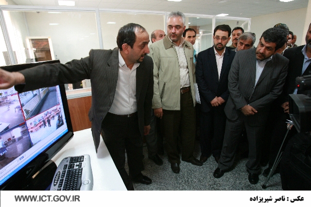 مقام عالی وزارت در جمع کارکنان پست قوچان