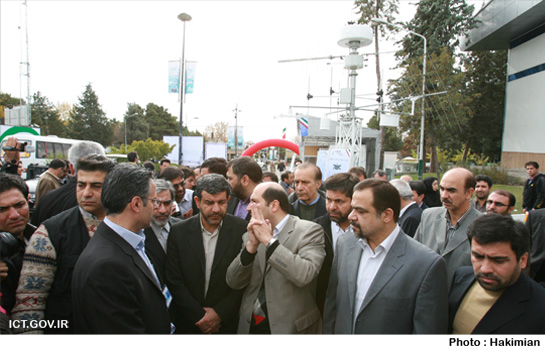 افتتاح دهمین نمایشگاه تلکوم