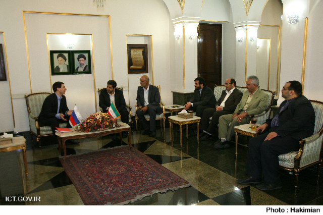 دیدار دکتر تقی پور و ایگورشگلوف