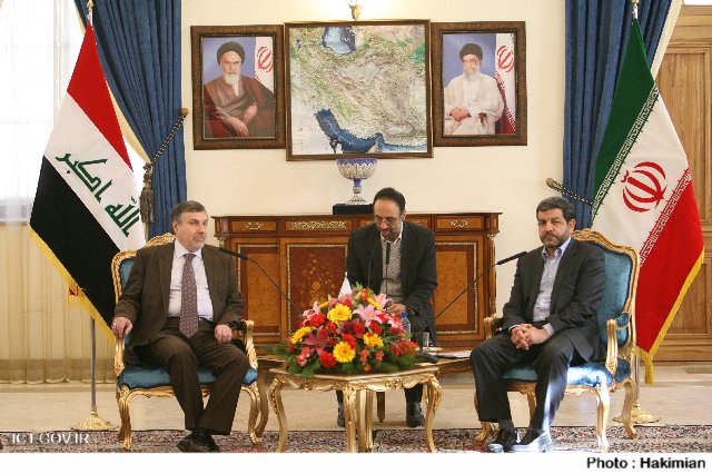 دیدار دکتر تقی پور و همتای عراقی خود