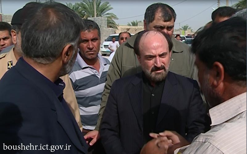 بازدید از مناطق زلزله زده