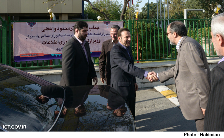 استقبال از جناب آقای دکتر واعظی