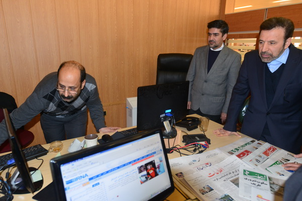بازدید از خبرگزاری ایرنا