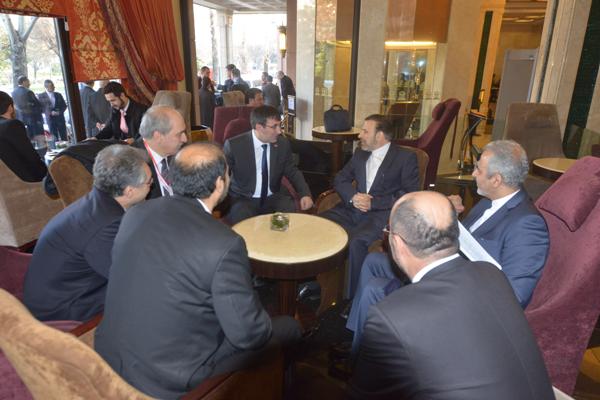 گفتگو دکتر واعظی با وزیر توسعه ترکیه