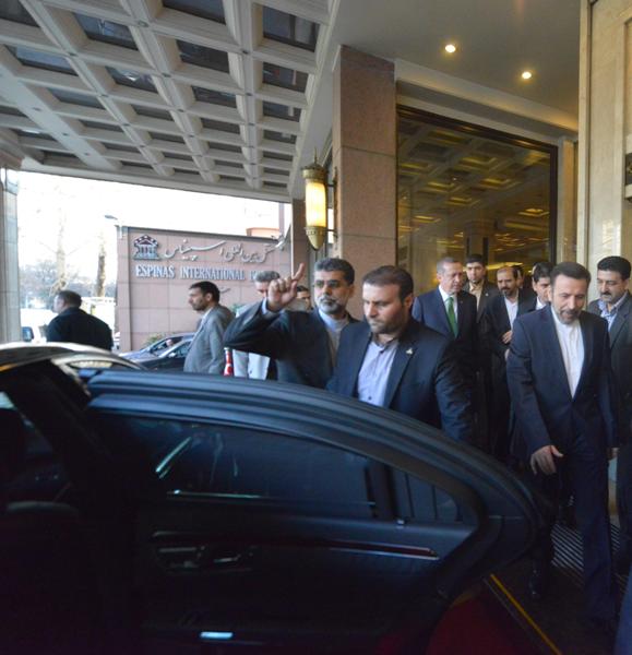 استقبال دکتر واعظی از رجب طیب اردوغان