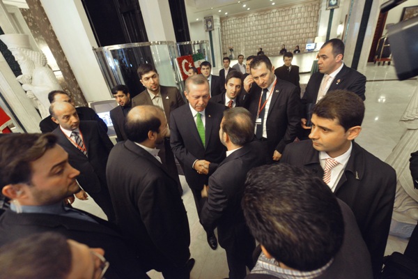 استقبال دکتر واعظی از رجب طیب اردوغان