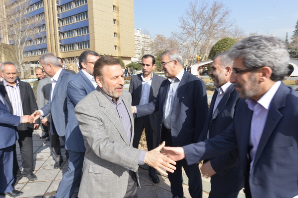 کاشت درخت به مناسبت هفته درختکاری