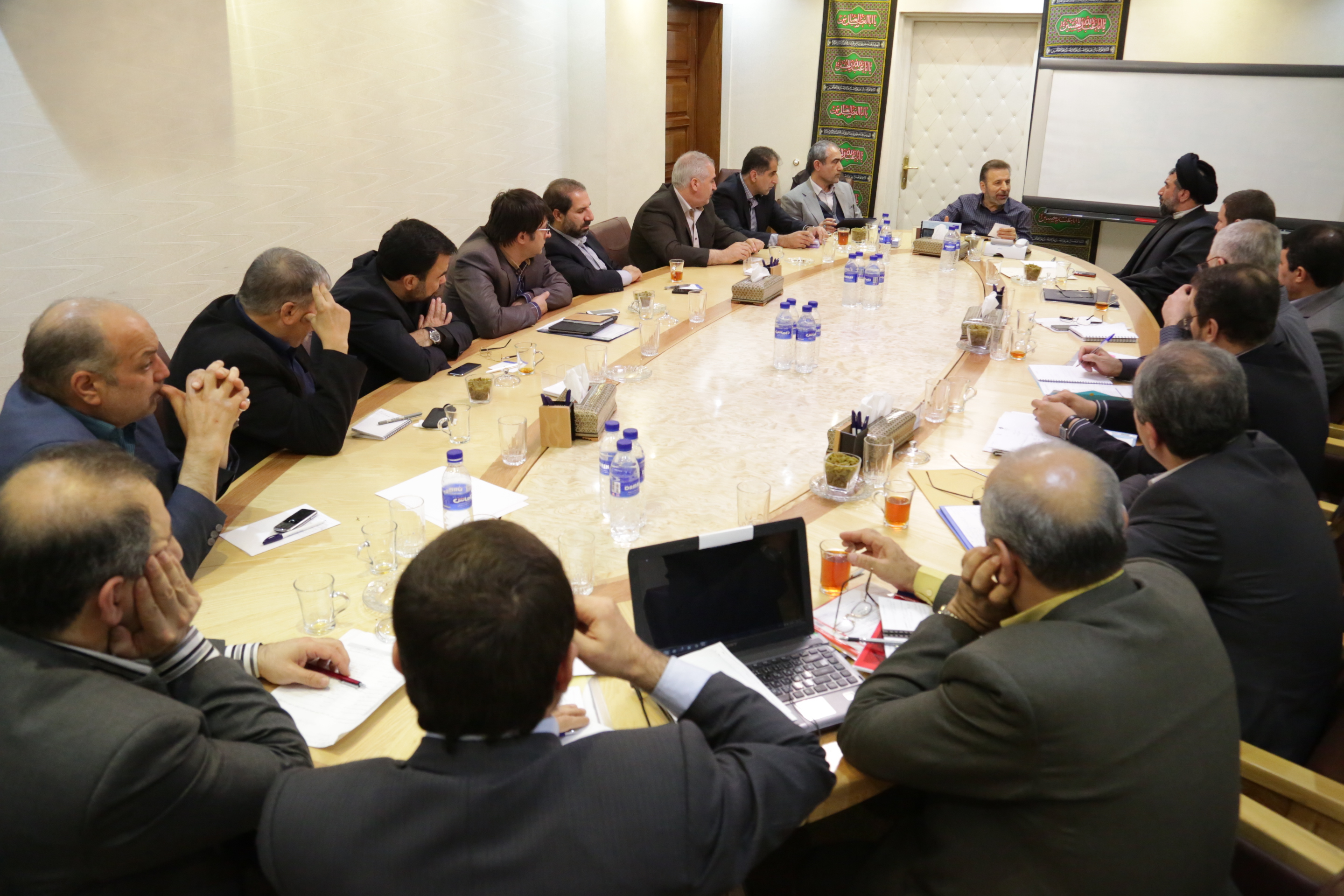 دیدار با استاندار و نمایندگان مجلس استان اردبیل