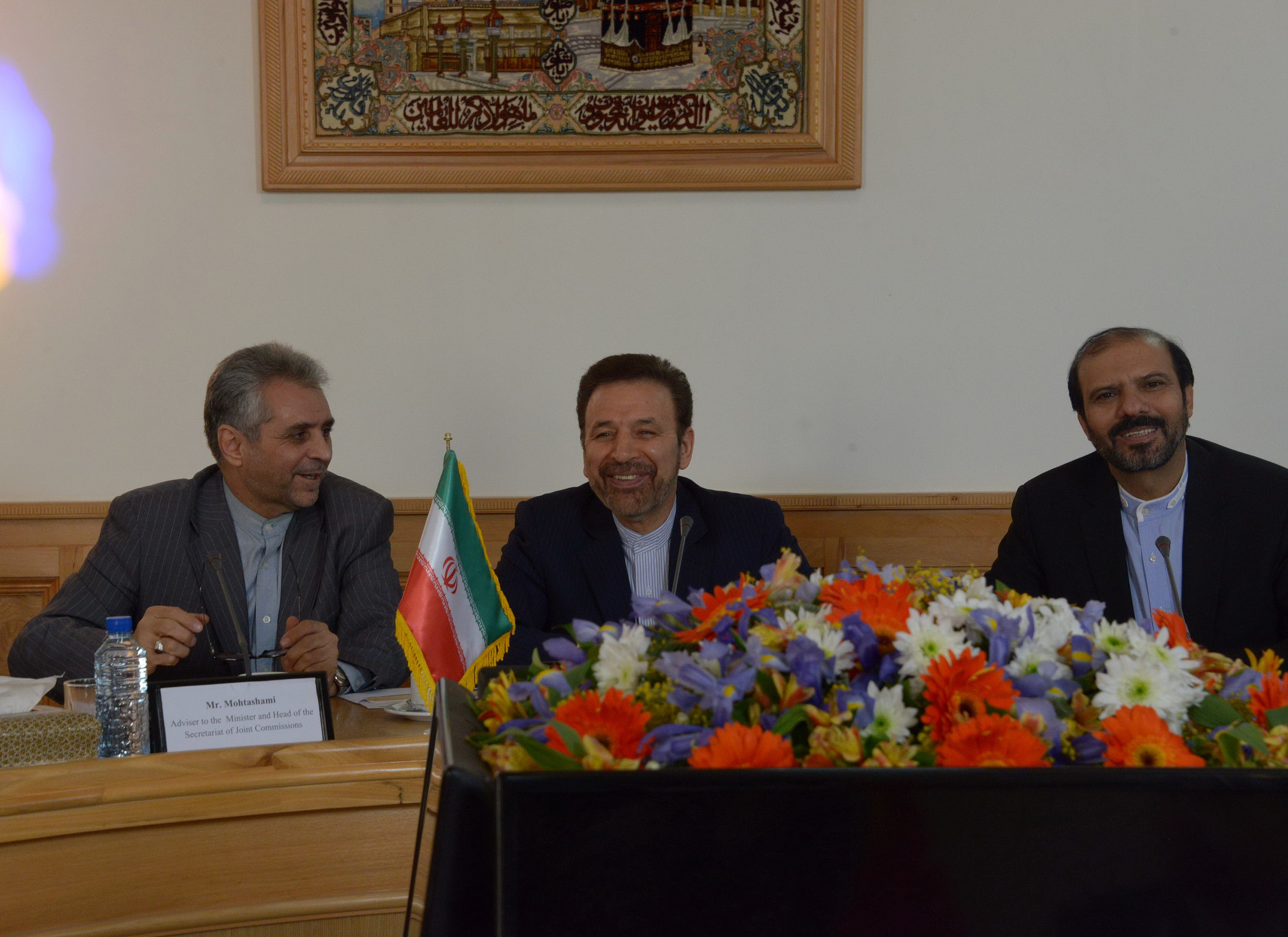 دیدار دکتر واعظی با نورالدین جانیکلی وزیر گمرک و تجارت ترکیه