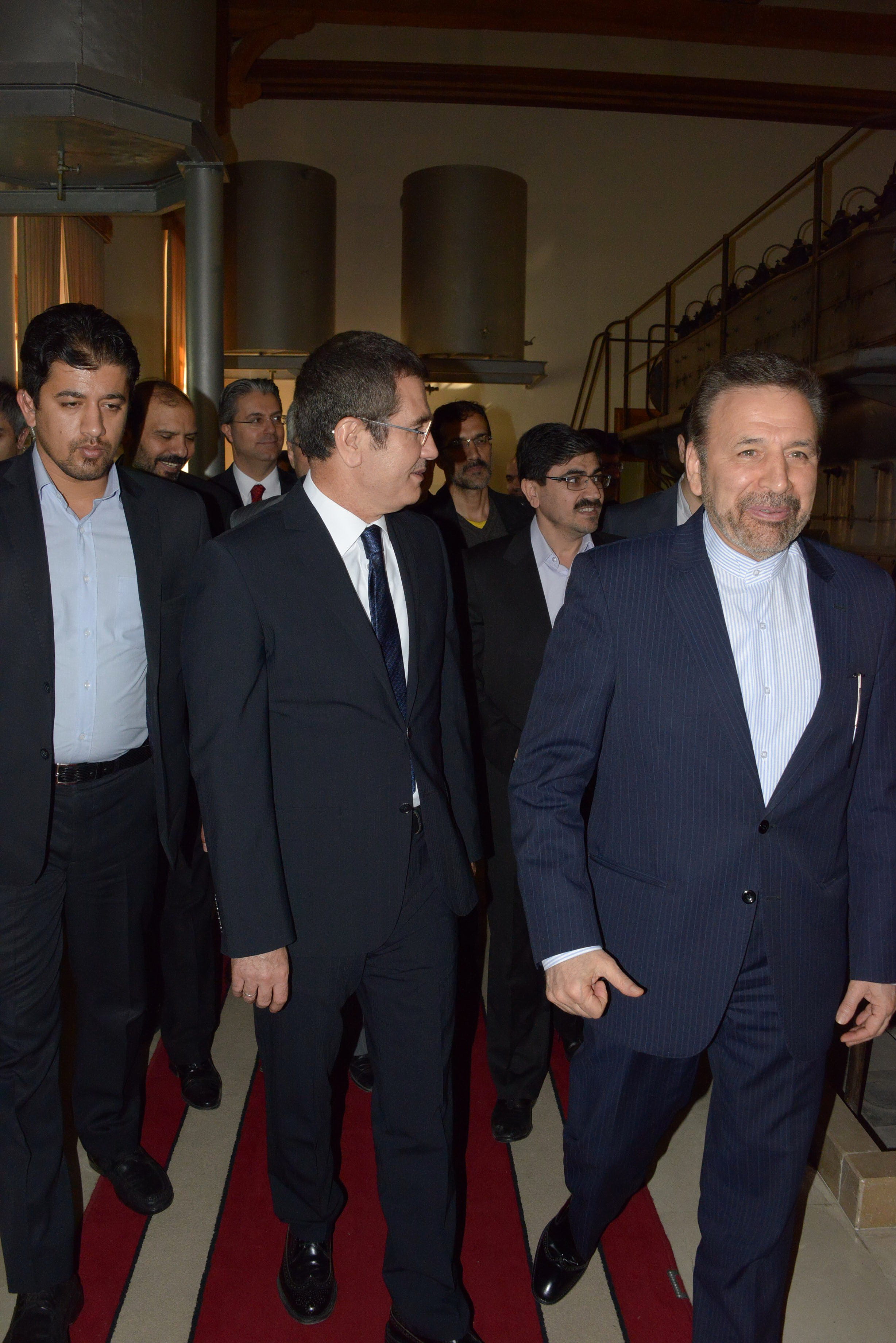 دیدار دکتر واعظی با نورالدین جانیکلی وزیر گمرک و تجارت ترکیه