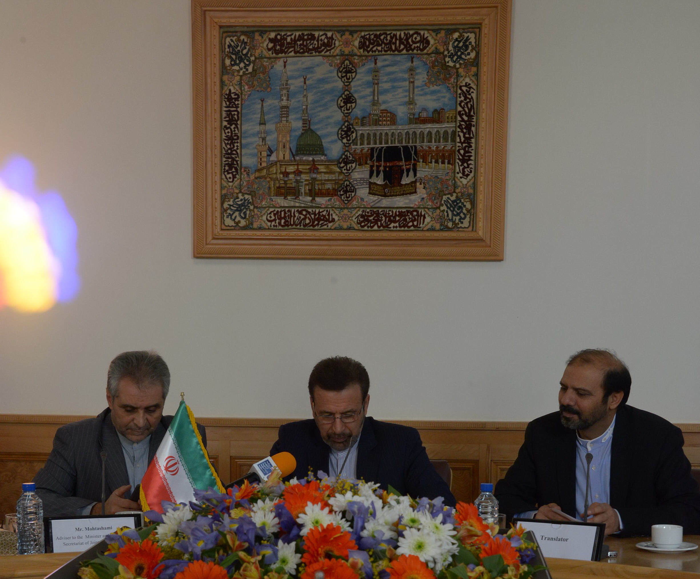 دیدار دکتر واعظی با نورالدین جانیکلی وزیر گمرک و تجارت ترکیه