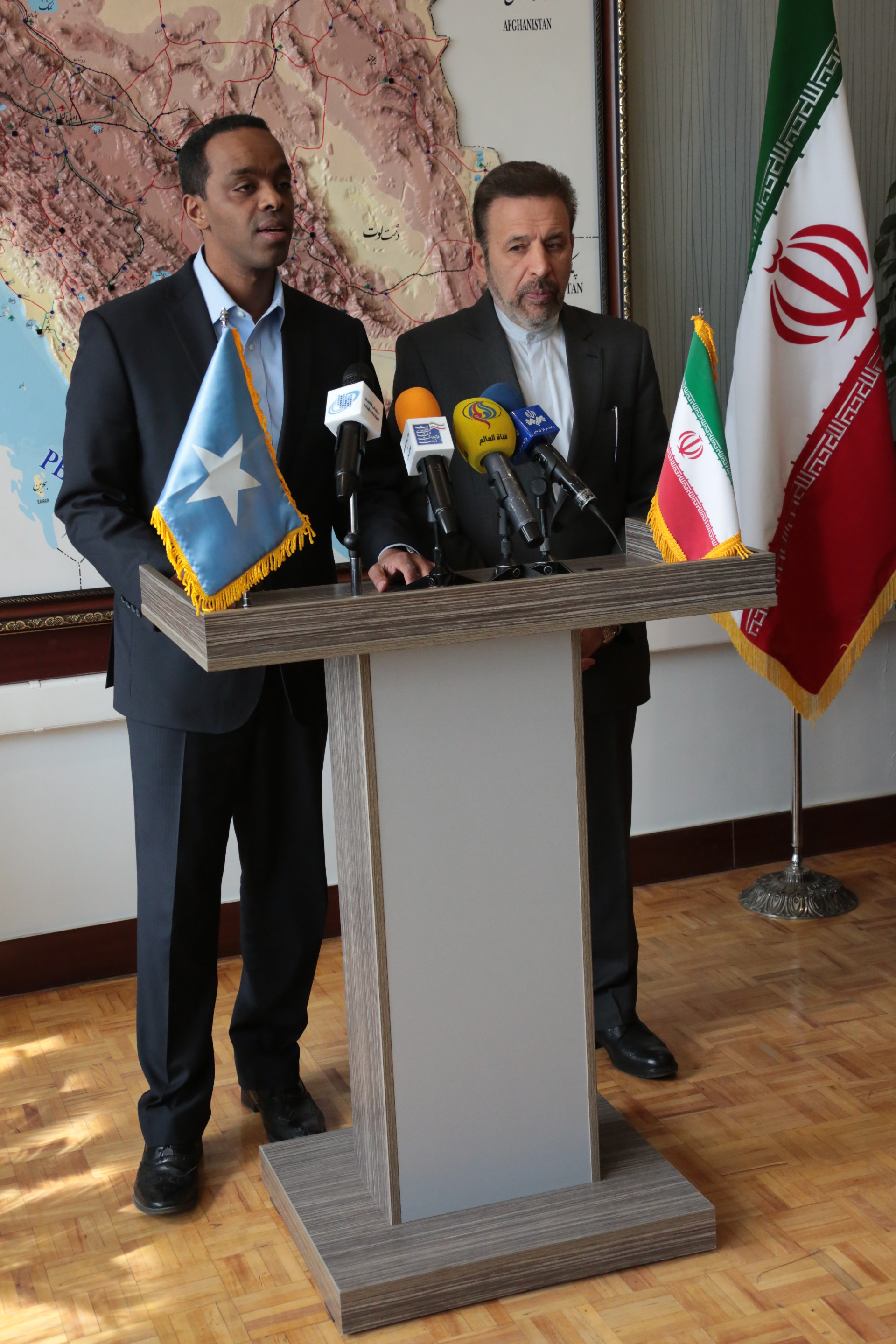 دیدار وزیر ارتباطات ایران با وزیر پست و ارتباطات سومالی
