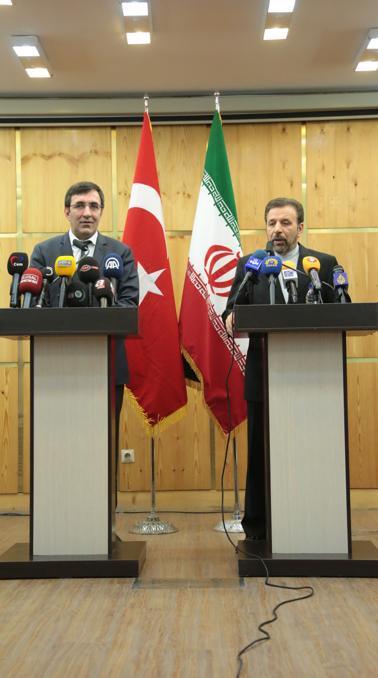 دیدار وزیر ارتباطات و فناوری اطلاعات با وزیر توسعه جمهوری ترکیه در تهران