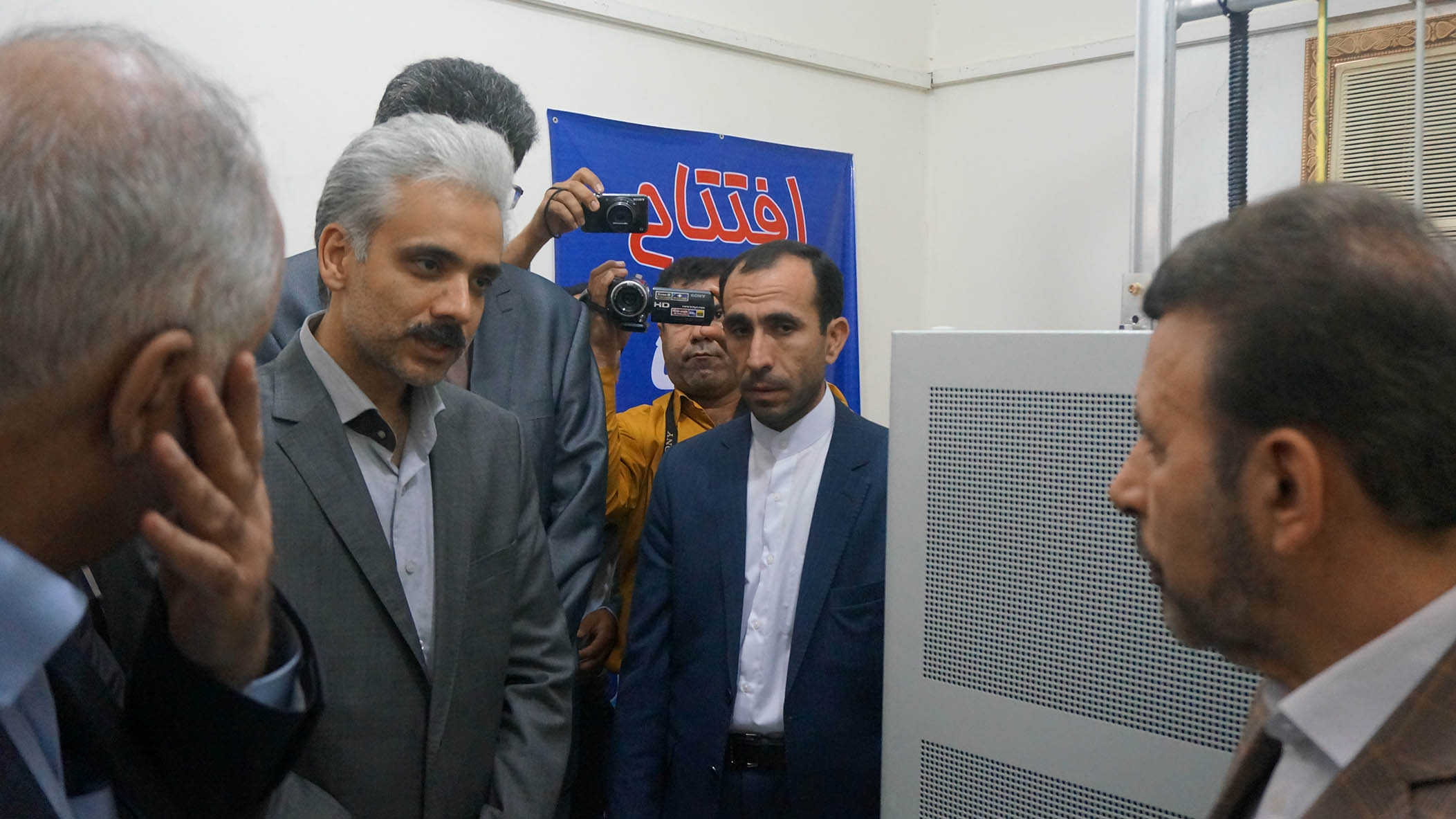 حضور وزیر ارتباطات در روز اول فروردین در بوشهر