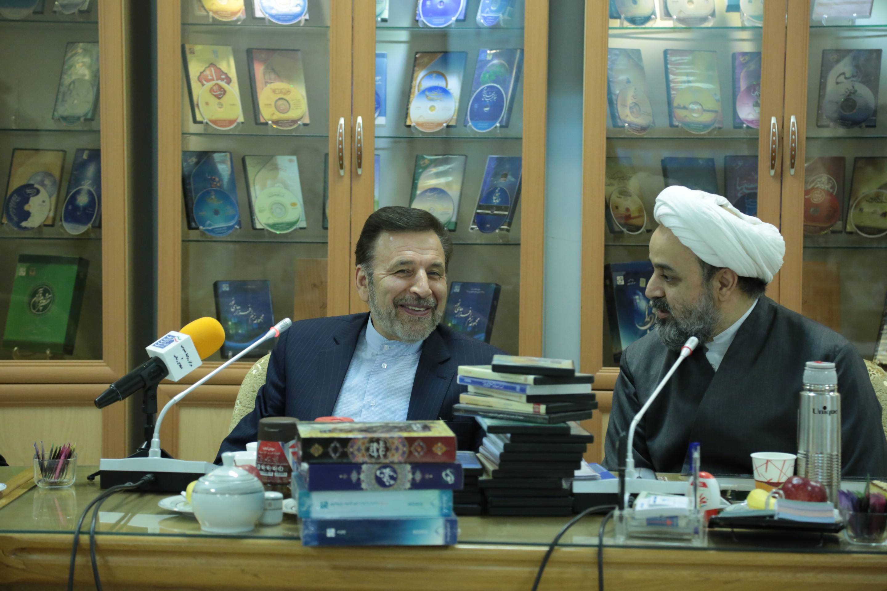وزیر ارتباطات وفناوری اطلاعات در افتتاح شبکه  پهن بانداستان  قم