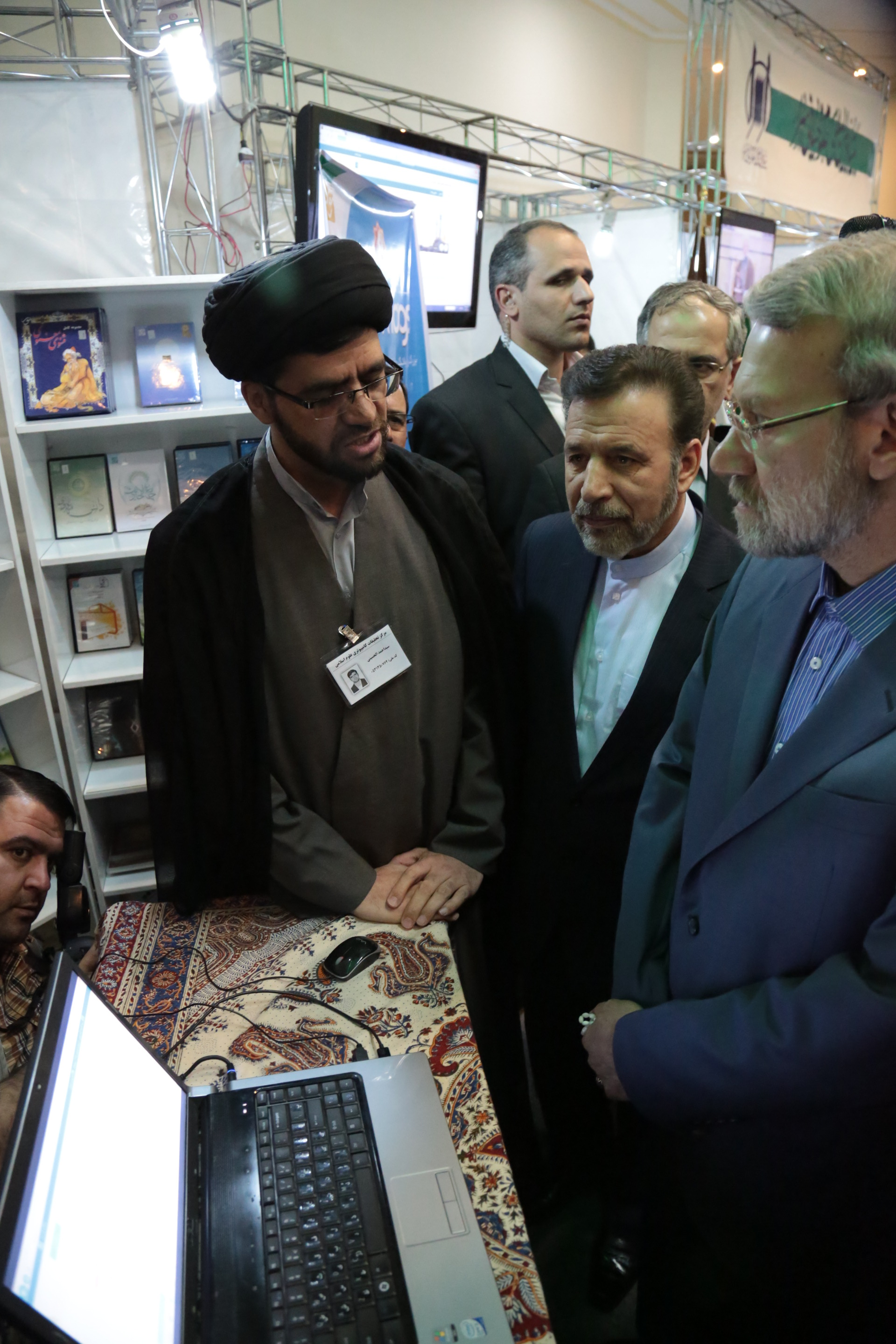 وزیر ارتباطات وفناوری اطلاعات در افتتاح شبکه  پهن بانداستان  قم