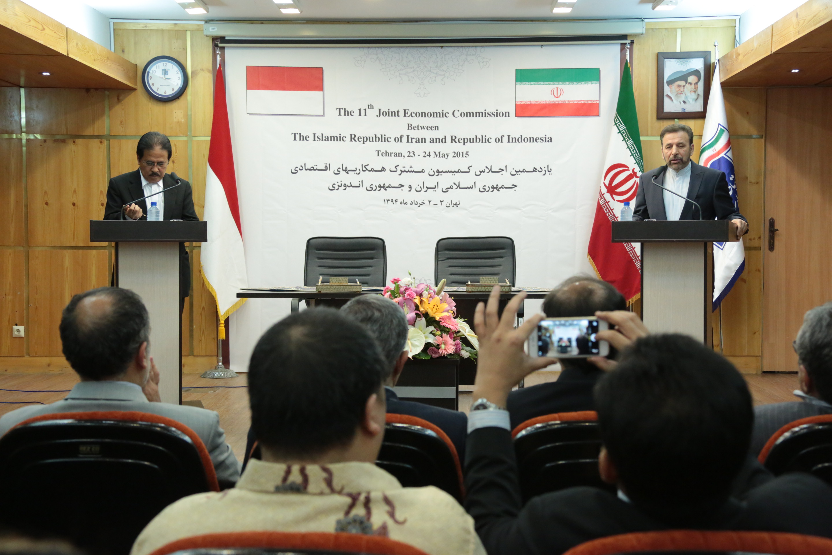 اختتامیه یازدهمین کمیسیون مشترک همکاری های اقتصادی ایران و اندونزی