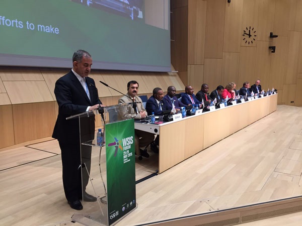 وزیر ارتباطات و هیات همراه در فروم WSIS-2015