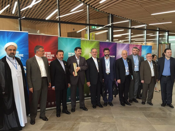 وزیر ارتباطات و هیات همراه در فروم WSIS-2015