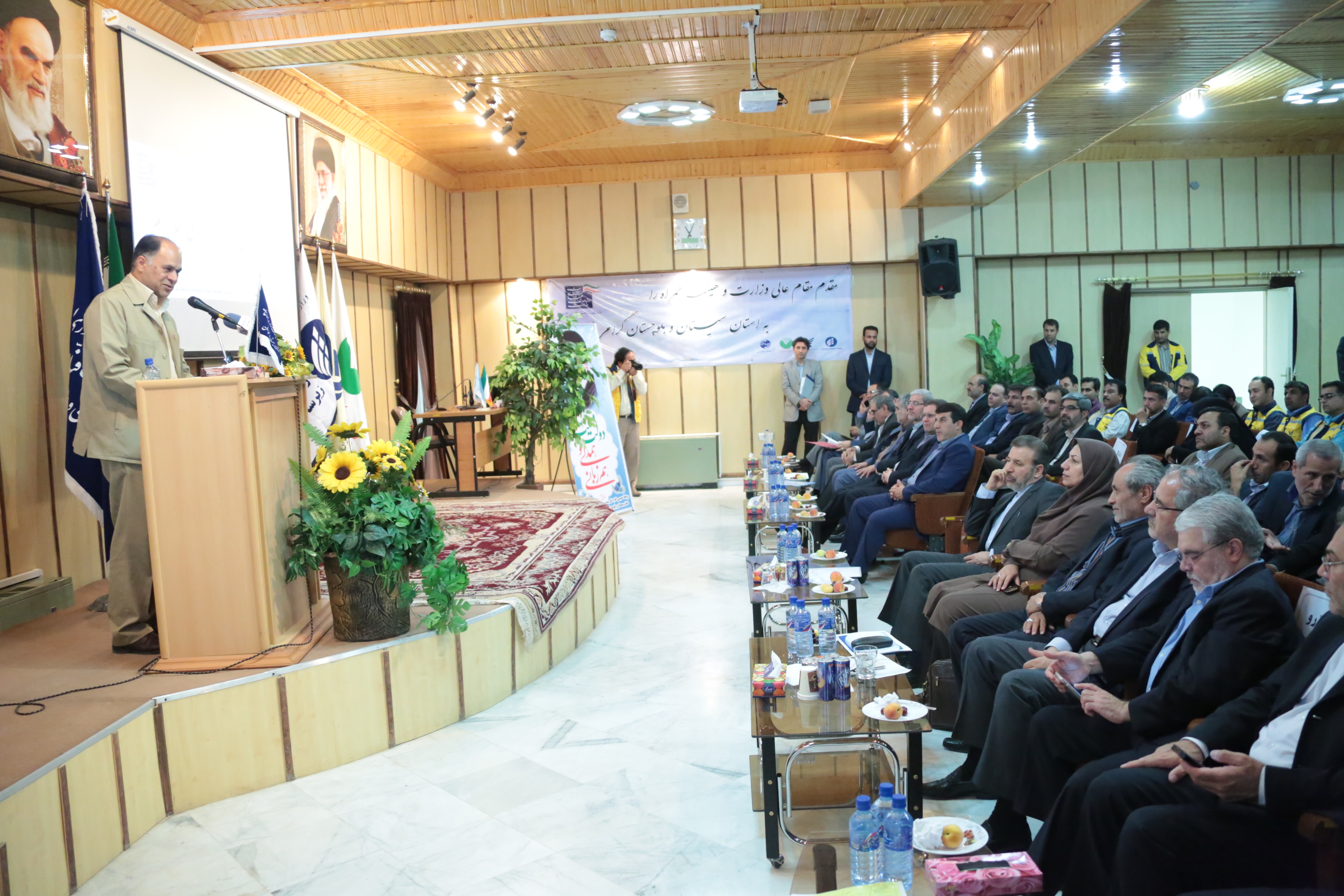 وزیر ارتباطات در افتتاحات استان سیستان و بلوچستان