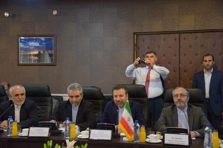 وزیر ارتباطات در جلسه پیگیری کمیسیون مشترک ایران وآذربایجان
