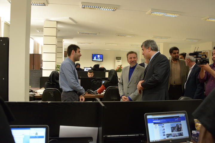 بازدید وزیر ارتباطات از خبرگزاری مهر