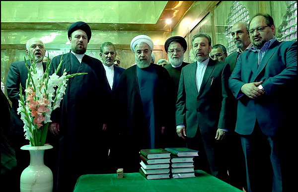 تجدید میثاق هیات دولت با آرمانهای امام خمینی (ره)