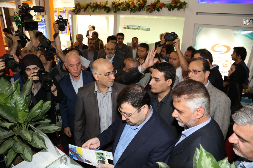 افتتاحیه نمایشگاه تلکام 2015