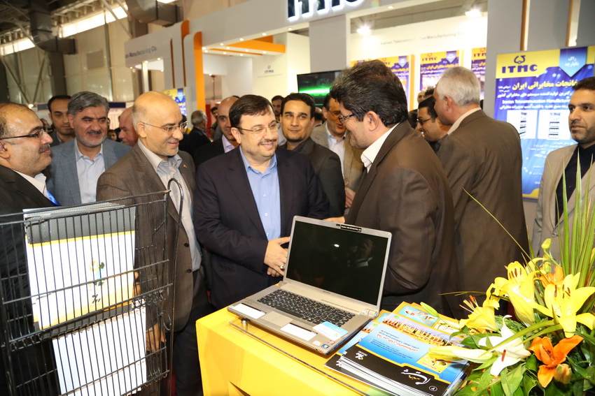 افتتاحیه نمایشگاه تلکام 2015
