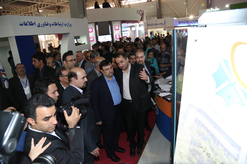 افتتاحیه نمایشگاه تلکام 2015