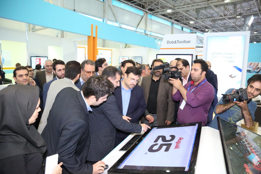 افتتاحیه نمایشگاه تلکام 2015