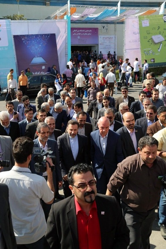 بازدید وزیر ارتباطات از تلکام 2015