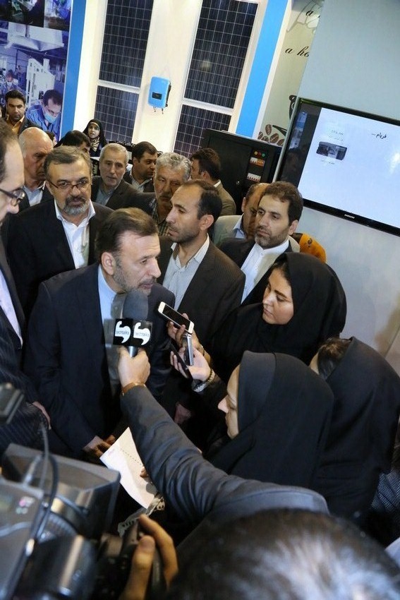 بازدید وزیر ارتباطات از تلکام 2015