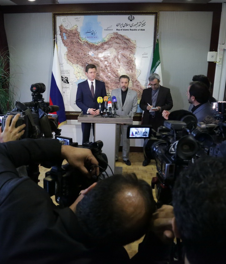 امضای تفاهمنامه همکاری بین ایران و روسیه