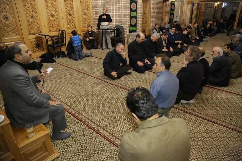 مراسم عزاداری اربعین در مسجد پیامبراعظم (ص)