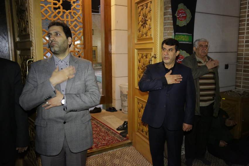 مراسم عزاداری اربعین در مسجد پیامبراعظم (ص)