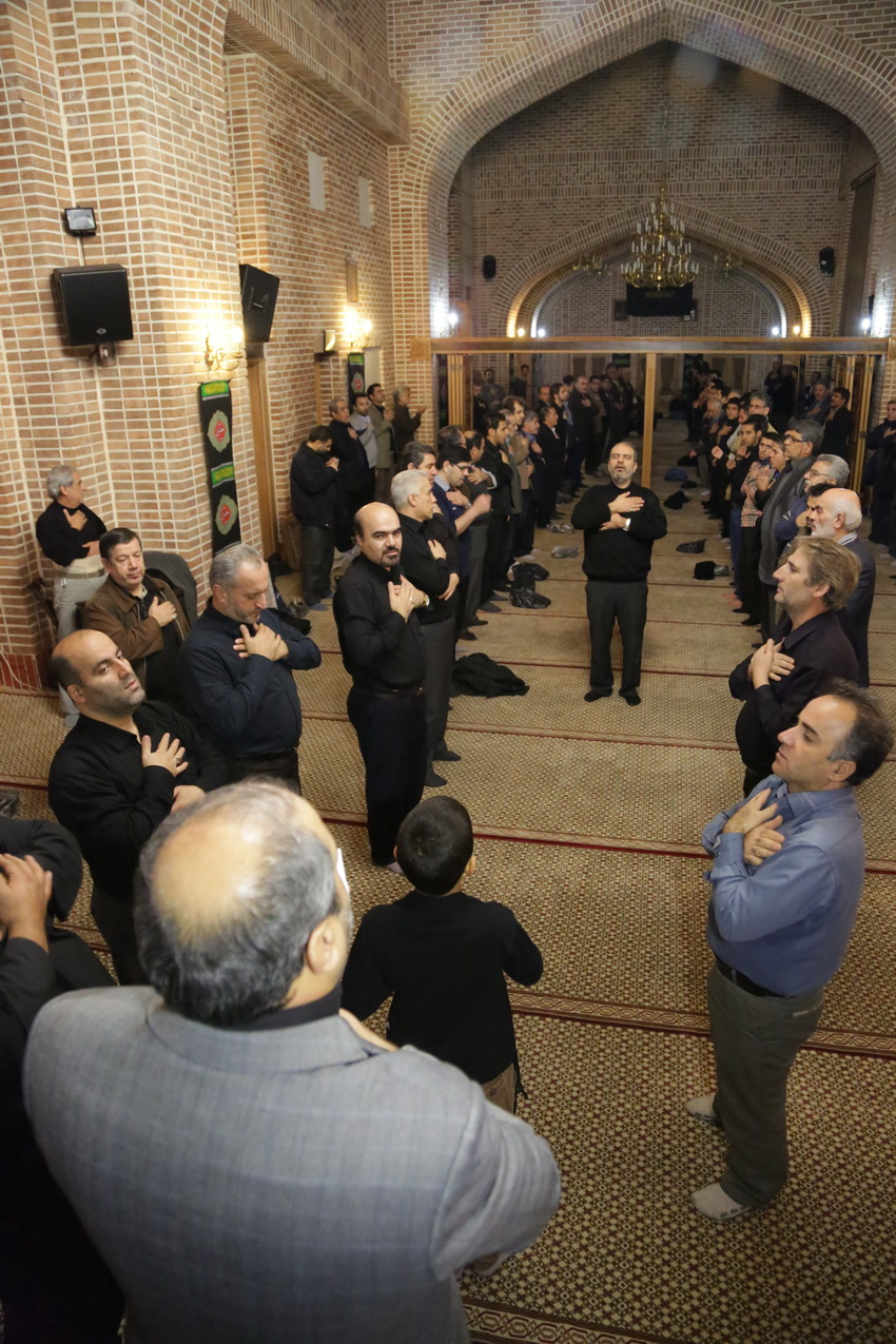 مراسم عزاداری اربعین در مسجد پیامبراعظم (ص)