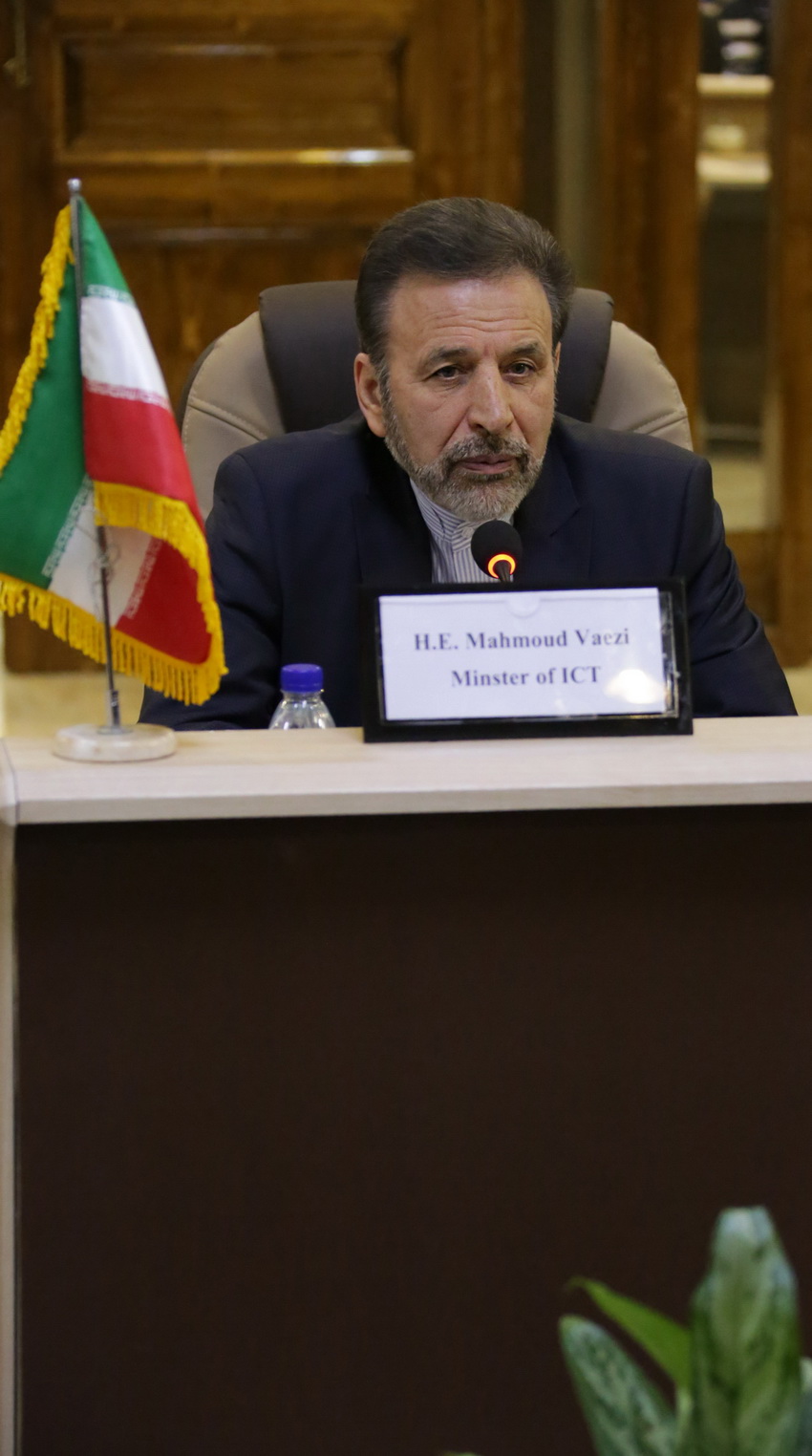 دیدار دکتر واعظی با وزیر امور شرکتها و نواوری سوئد