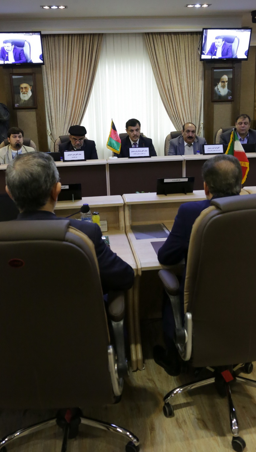 دیدار دکتر واعظی با وزیر مخابرات و فناوری اطلاعات افغانستان