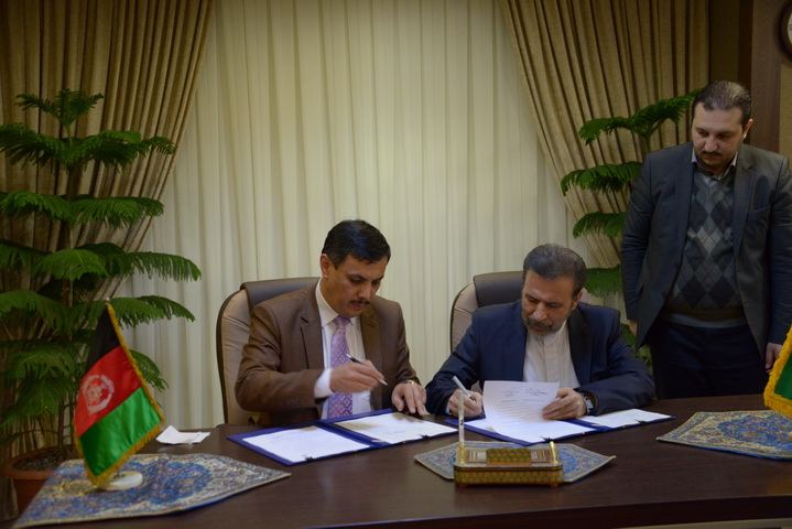 امضای سند همکاری ارتباطات ایران و افغانستان