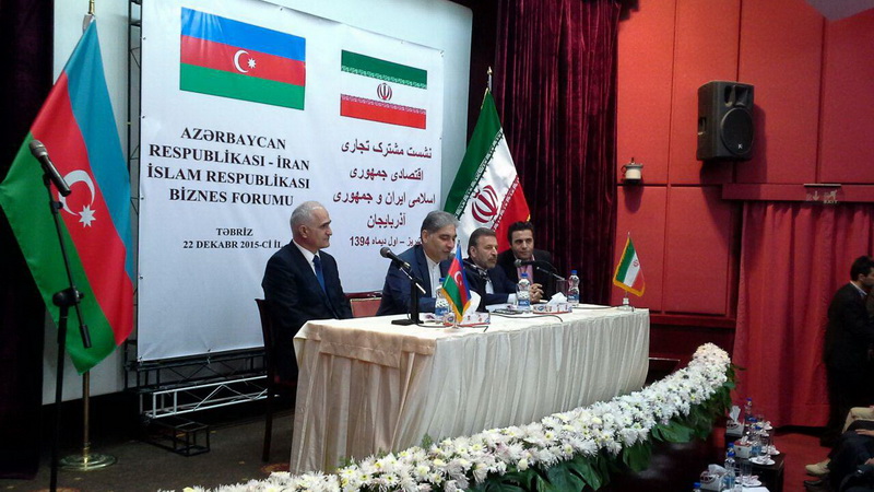 جلسه مشترک تجاری اقتصادی ایران و اذربایجان در تبریز