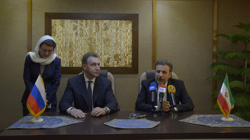 دیدار دکتر واعظی با معاون  اول رییس دولت فدراسیون روسیه