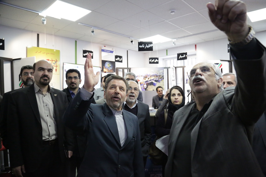 بازدید دکتر واعظی از گمرک جمهوری اسلامی ایران