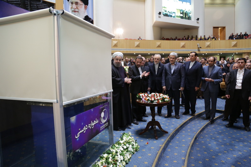رونمایی از دستاوردهای فضایی با حضور دکتر روحانی