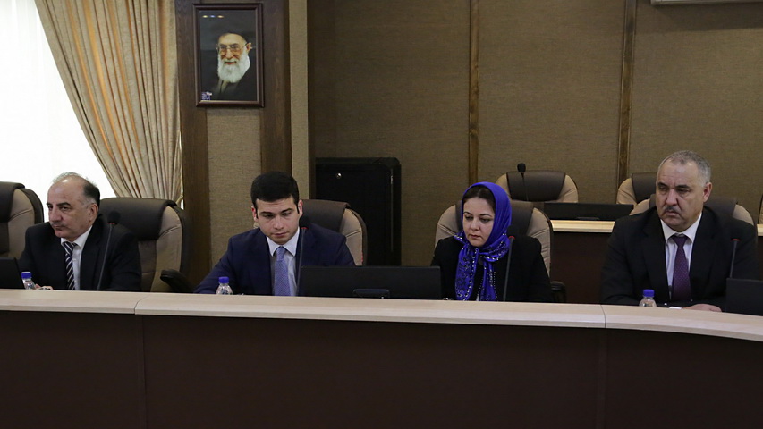 ملاقات دکتر واعظی با وزیر اقتصاد و صنعت جمهوری اذربایجان