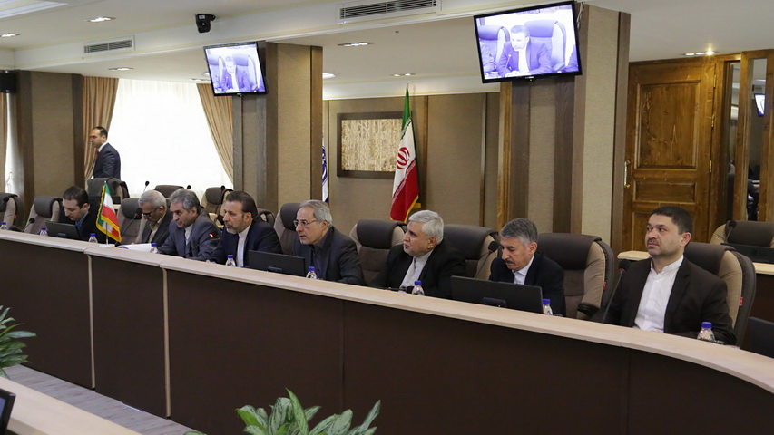 ملاقات دکتر واعظی با وزیر اقتصاد و صنعت جمهوری اذربایجان